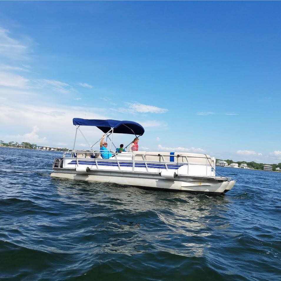 True Blue Pontoon Boat Rentals • Fort Walton Beach, Destin Florida